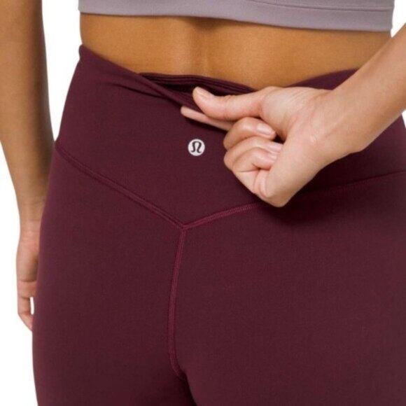 Lululemon Align Jogger 28" Cassis womens size 4 - Picture 5 of 10